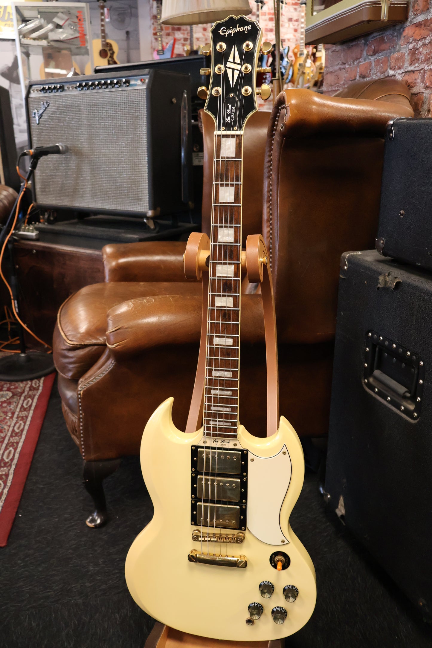 Epiphone '61 Les Paul Custom 3 pickup (Used)