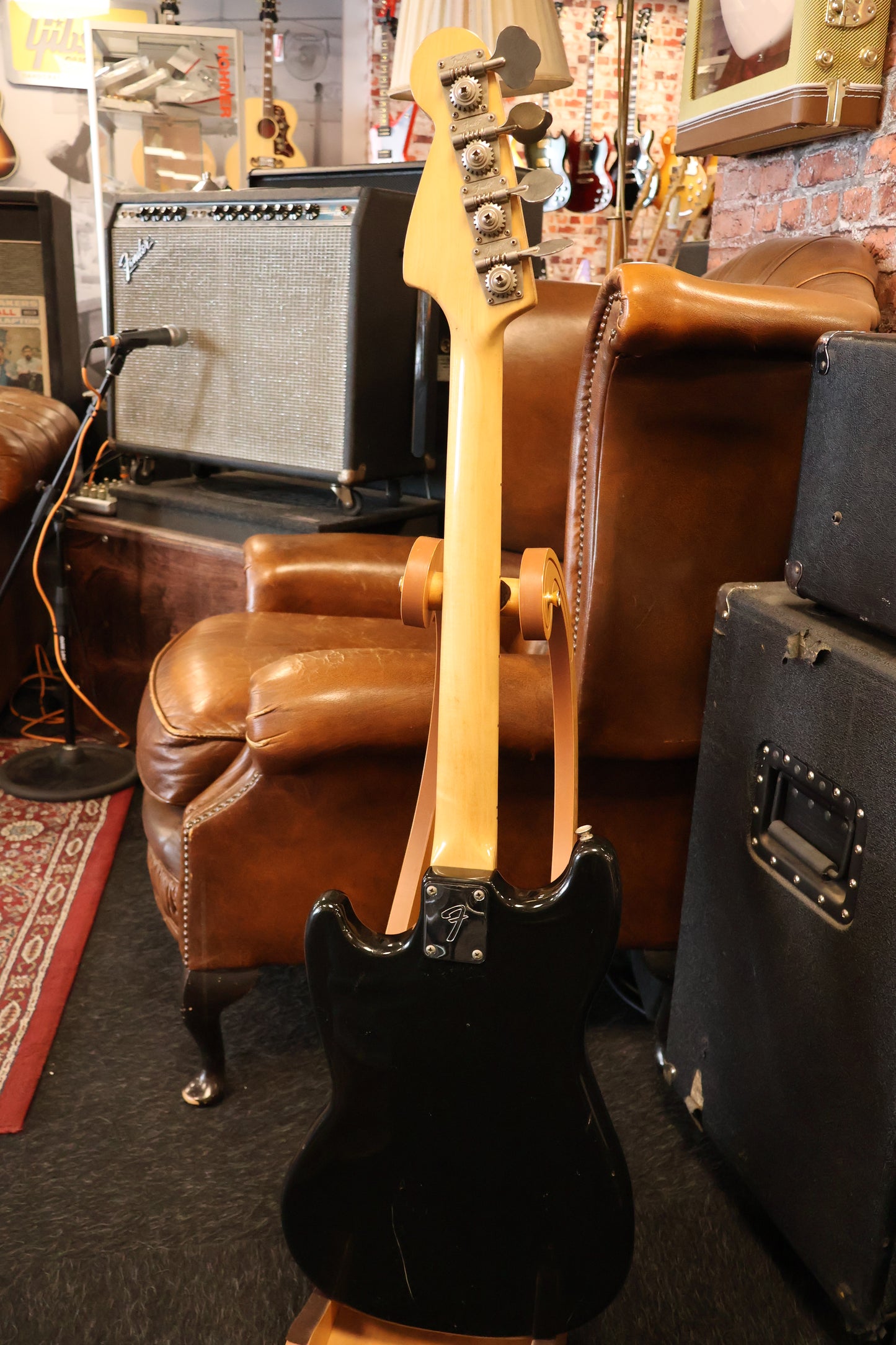 Fender 1980 Musicmaster Bass Short Scale Black