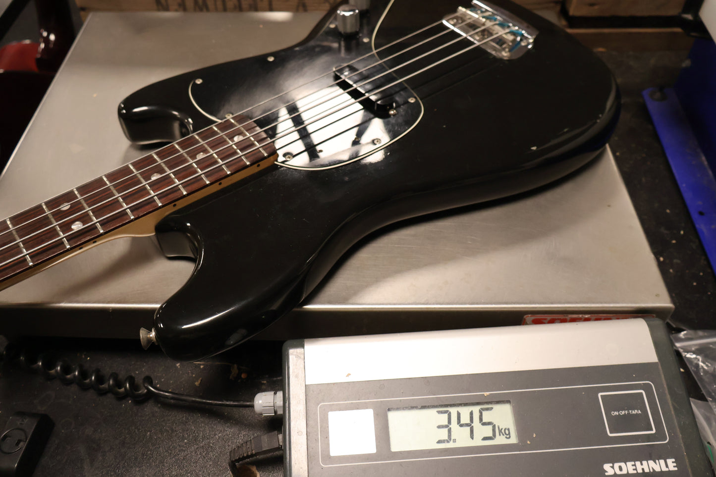 Fender 1980 Musicmaster Bass Short Scale Black