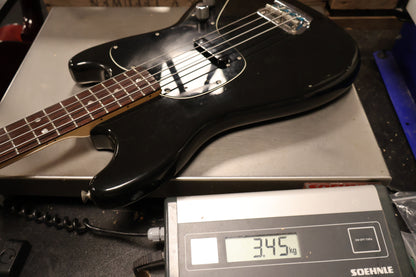 Fender 1980 Musicmaster Bass Short Scale Black