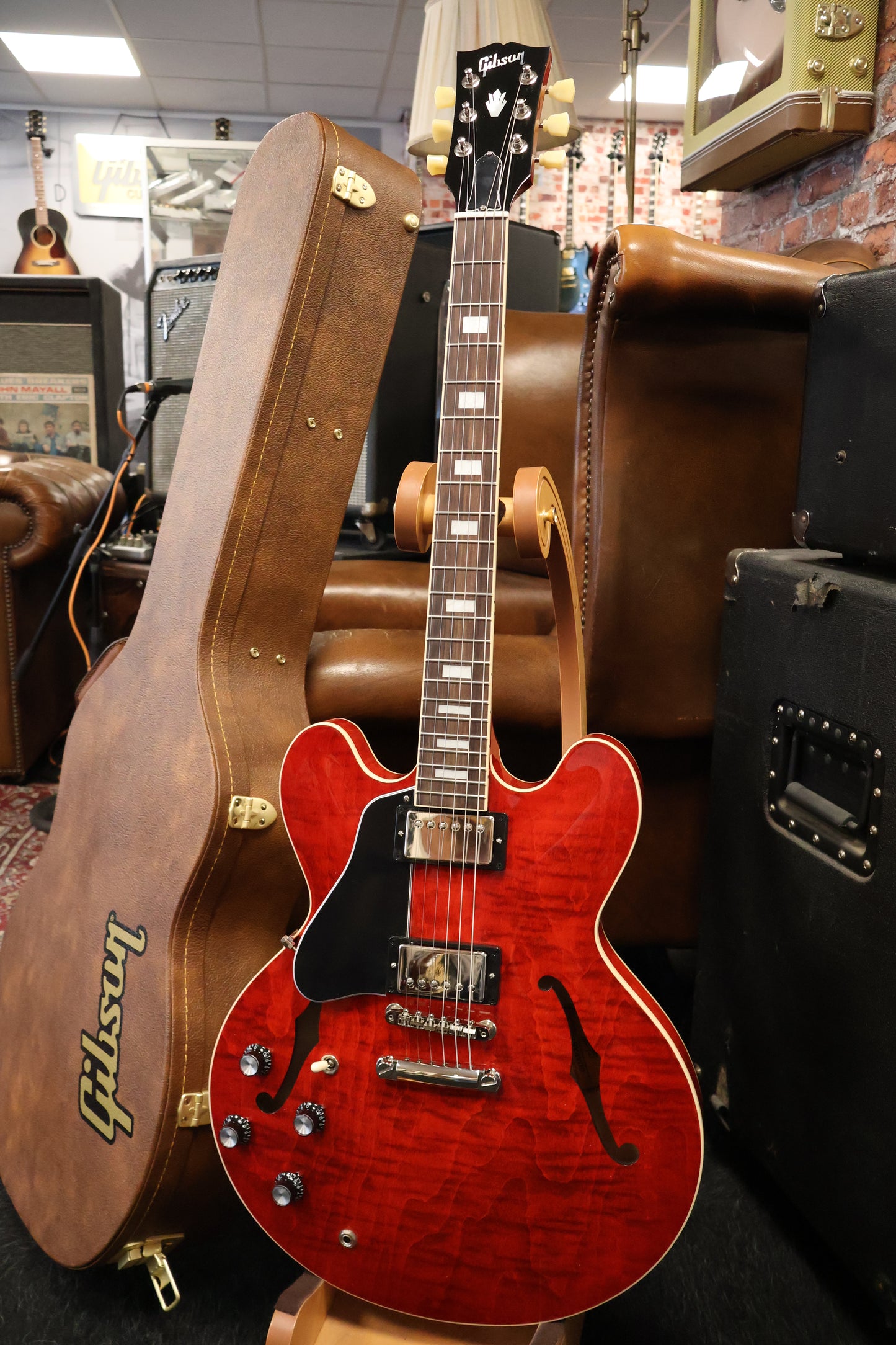 Gibson ES-335 Lefty Sixties Cherry Figured