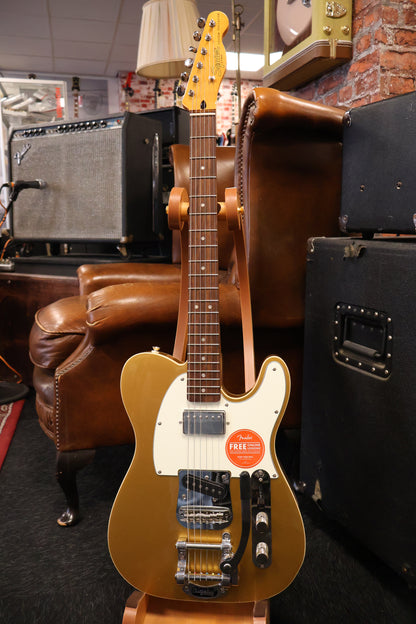 Squier Classic Vibe Custom Telecaster SH with Bigsby Aztec Gold (B-Stock)