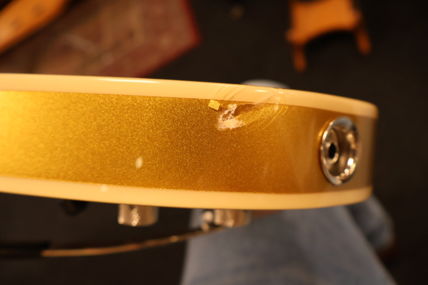 Squier Classic Vibe Custom Telecaster SH with Bigsby Aztec Gold (B-Stock)
