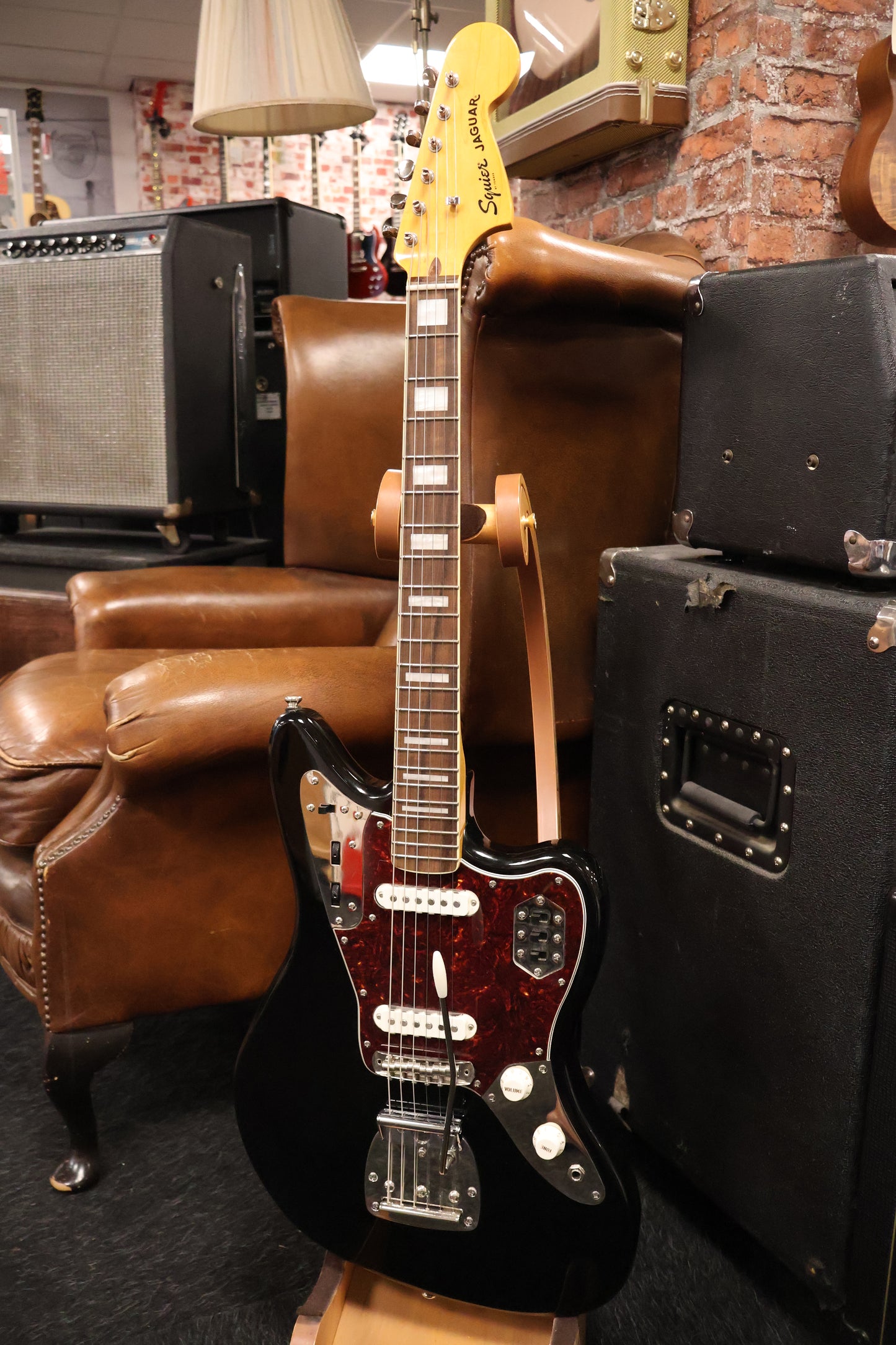Squier Classic Vibe '70s Jaguar Black (Used)