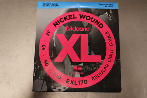 D'addario EXL-170 Regular Light Guage Bass Strings