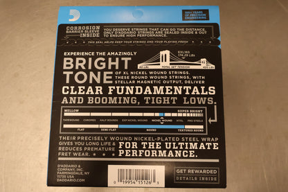 D'addario EXL-165 Reg Light Top - Med BTM Bass Strings