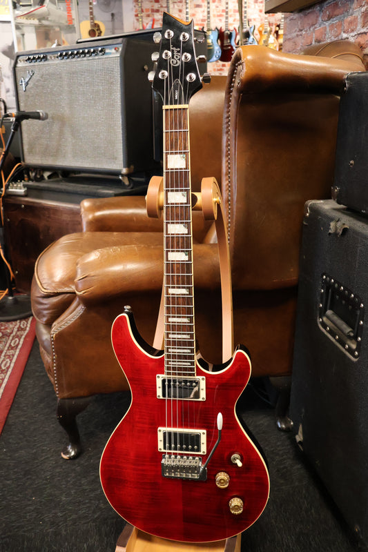 Cort M600T Double Cutaway trans Red (Used)