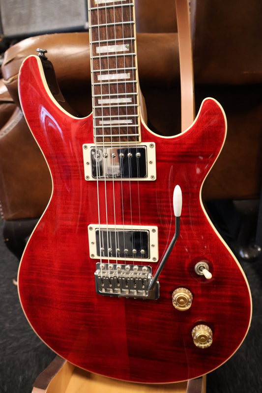 Cort M600T Double Cutaway trans Red (Used)