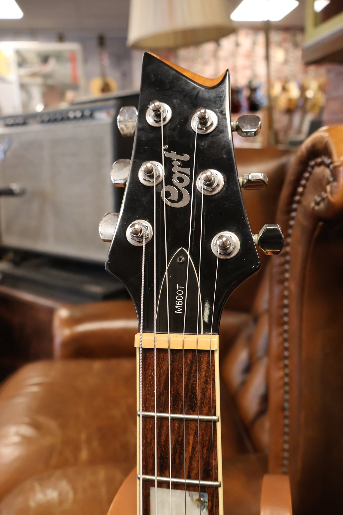 Cort M600T Double Cutaway trans Red (Used)