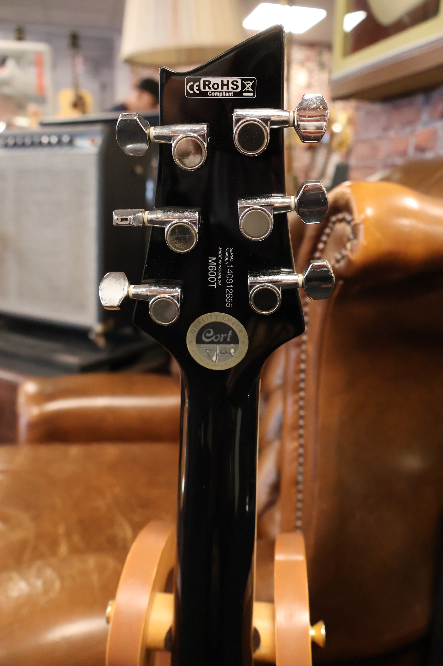 Cort M600T Double Cutaway trans Red (Used)