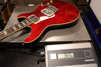 Cort M600T Double Cutaway trans Red (Used)