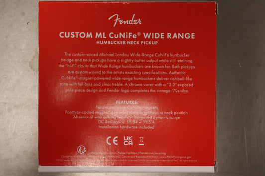 Custom Michael Landau CuNiFe Wide Range Humbucker Neck Pickup