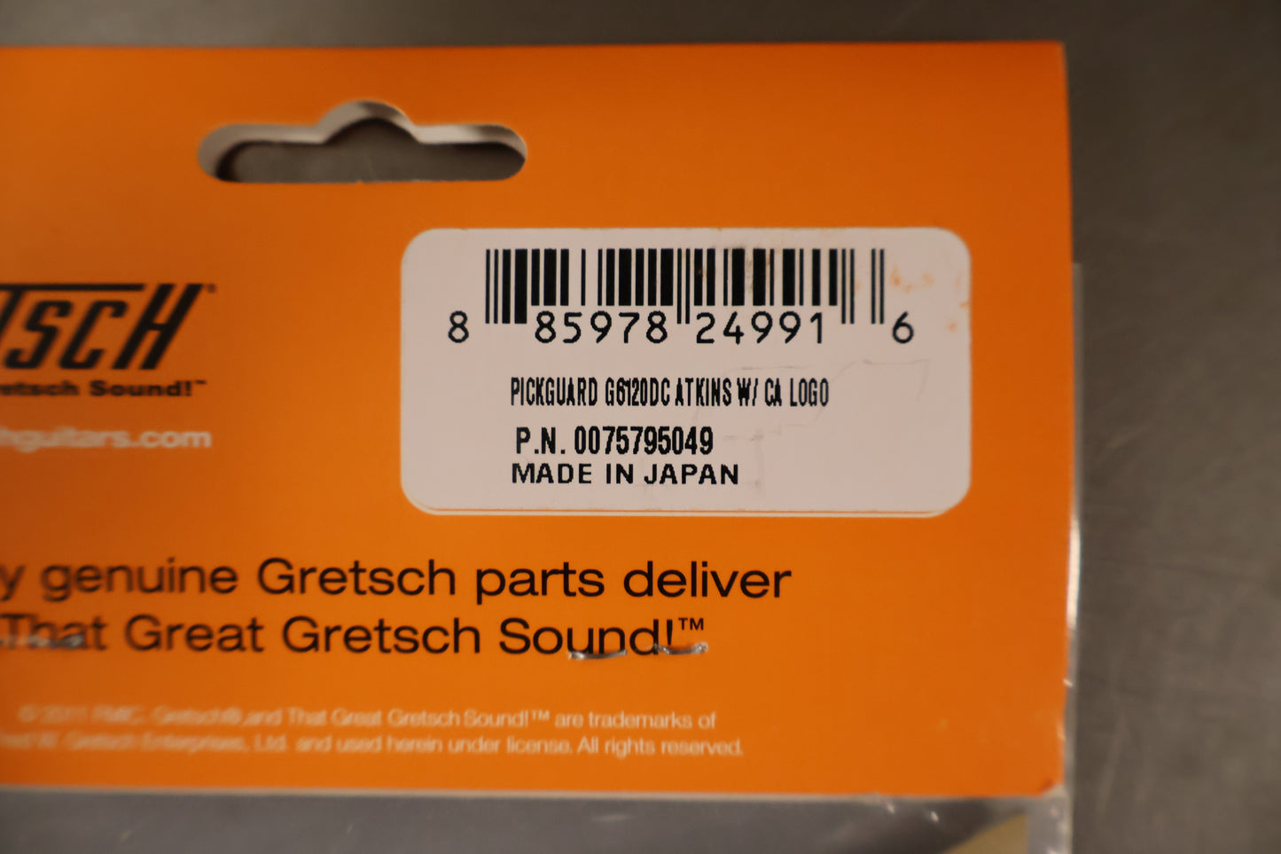 Gretsch Pickguard, Chet Atkins (G6120-G6122) Replacement Pickguards