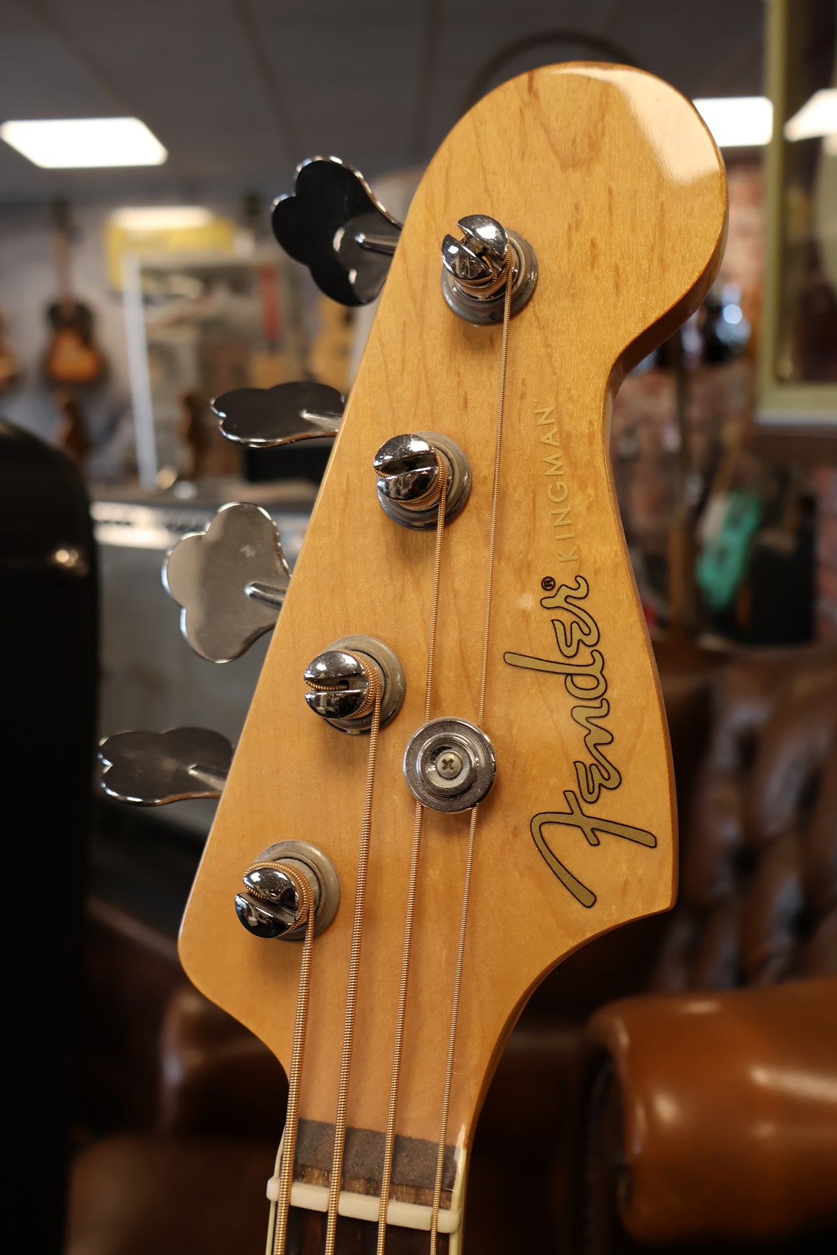 Fender Kingman SCE Acoustic Bass Natural (Used)