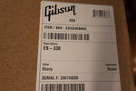 Gibson ES-330 Ebony Exclusive
