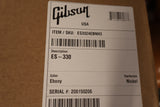 Gibson ES-330 Ebony Exclusive