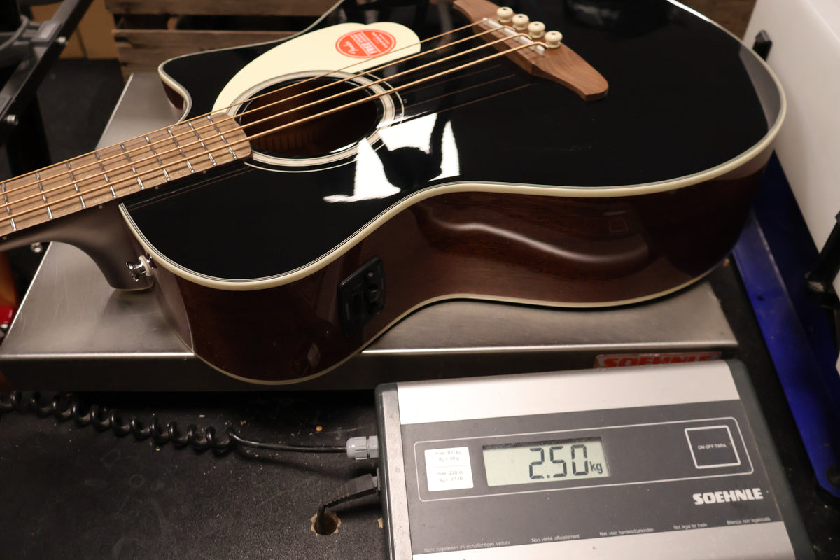 Fender California Deluxe Kingman Bass CE Black