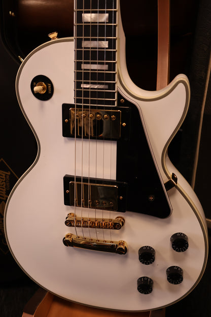 Epiphone Inspired By Gibson Custom Les Paul Custom (Incl Hard Case) Alpine White