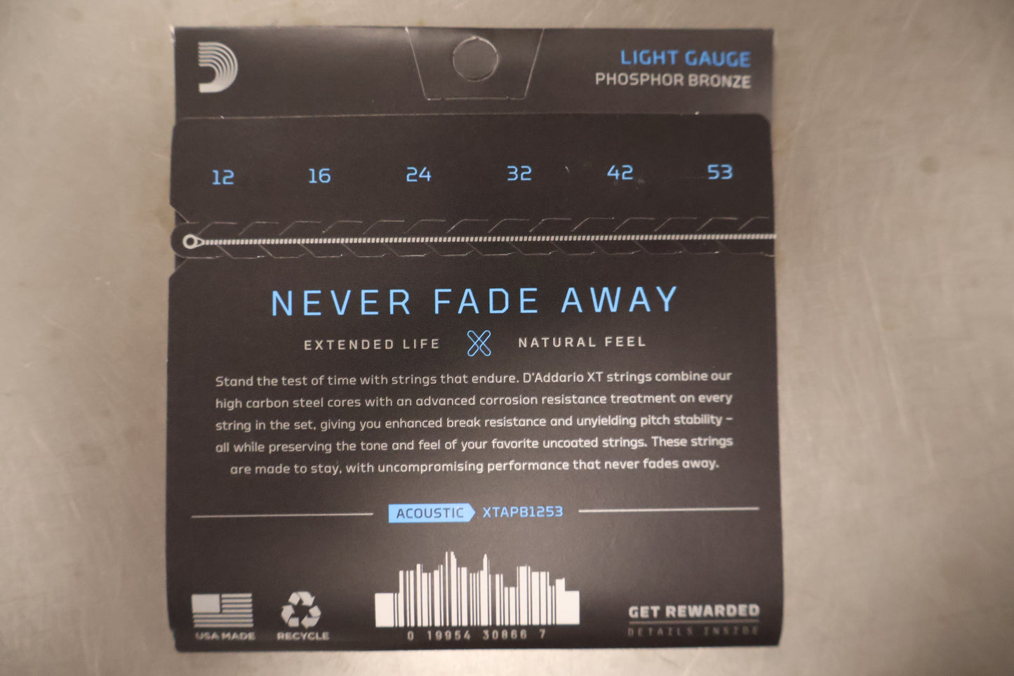 D'addario XTAPB1253 Light Gauge Extended life
