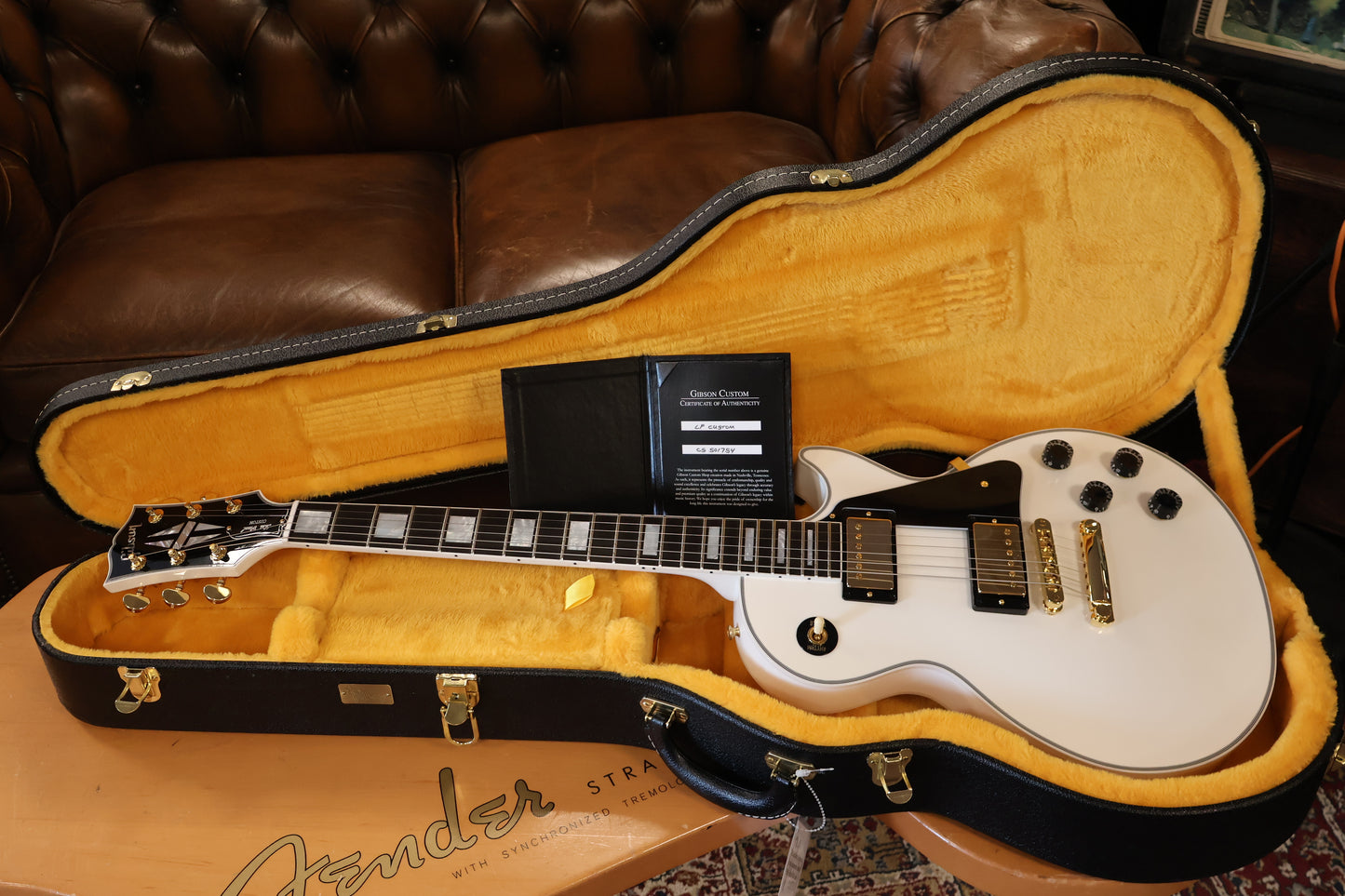 Gibson Custom Les Paul Custom Alpine White