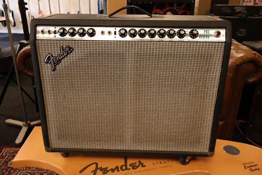 Fender Pro Reverb 2-Channel 70-Watt 2x12" Guitar Combo 1977 - 1980 Export Model
