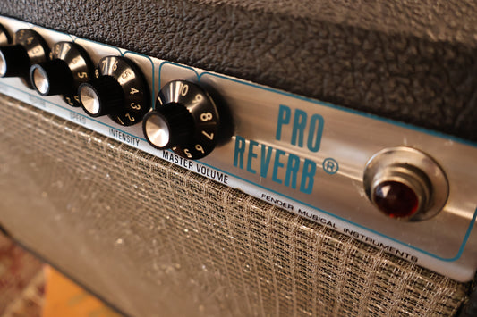 Fender Pro Reverb 2-Channel 70-Watt 2x12" Guitar Combo 1977 - 1980 Export Model