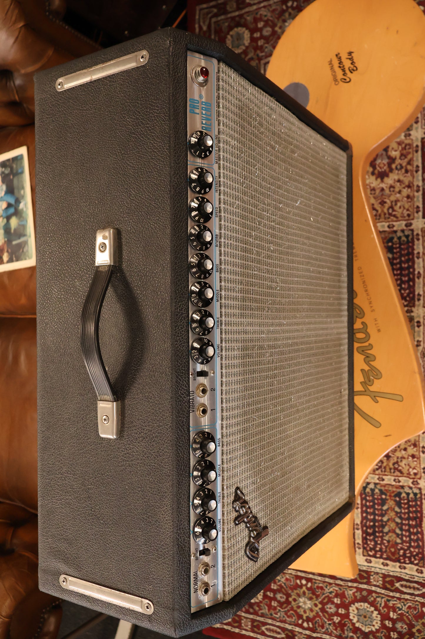 Fender Pro Reverb 2-Channel 70-Watt 2x12" Guitar Combo 1977 - 1980 Export Model