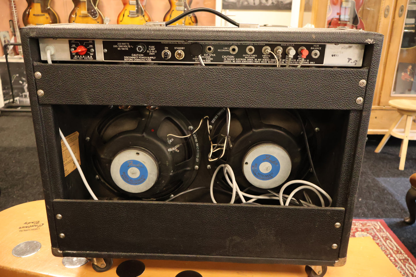 Fender Pro Reverb 2-Channel 70-Watt 2x12" Guitar Combo 1977 - 1980 Export Model