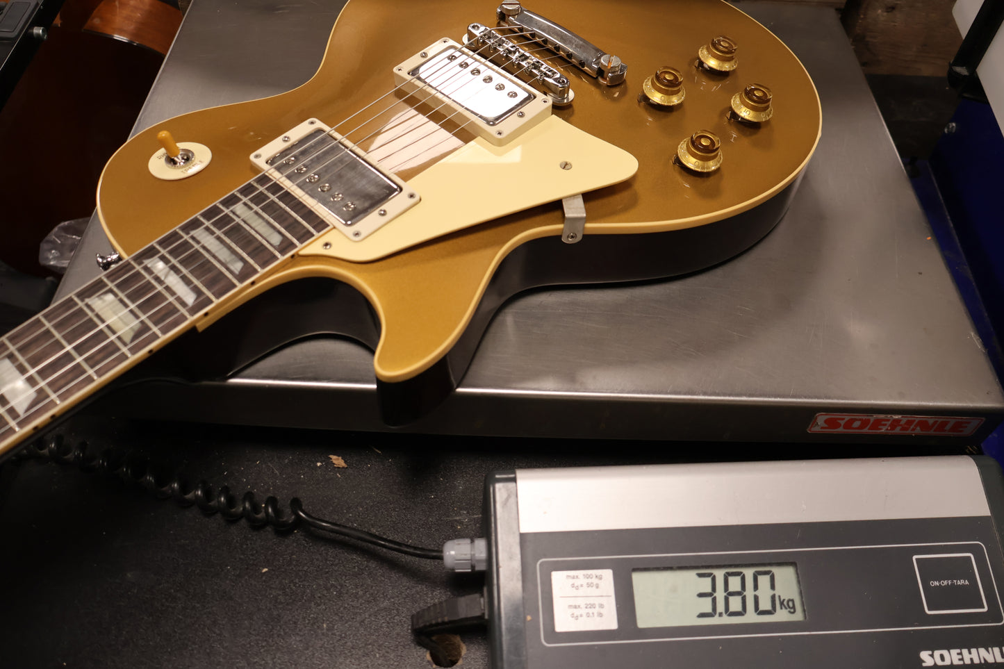 Gibson 1957 Les Paul Goldtop Darkback Reissue VOS (Left-handed)