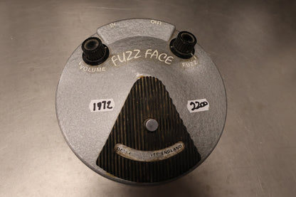 Dallas Arbiter Silicon Fuzz Face 1972-73 BC209C - Silver (Vintage)