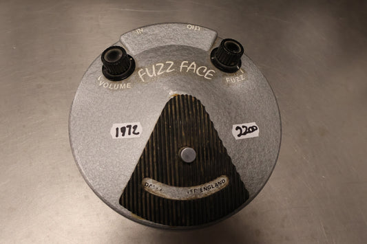 Dallas Arbiter Silicon Fuzz Face 1972-73 BC209C - Silver (Vintage)