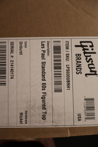 Gibson Les Paul Standard 60s Figured Top Unburst