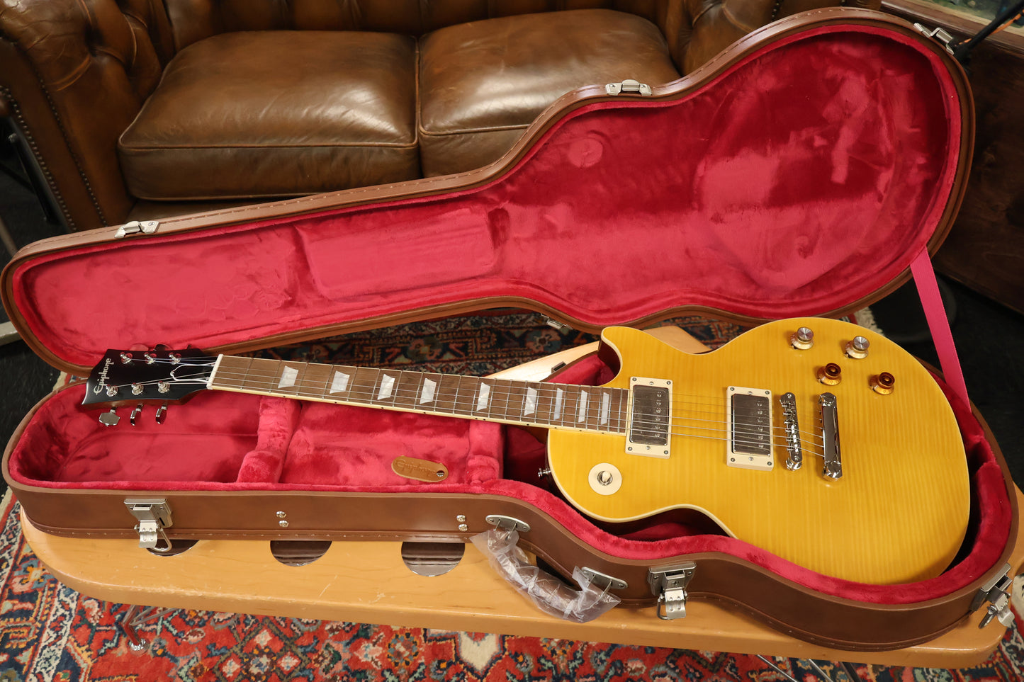 Epiphone Kirk Hammett “Greeny” 1959 Les Paul Standard (Incl. Hard Case)