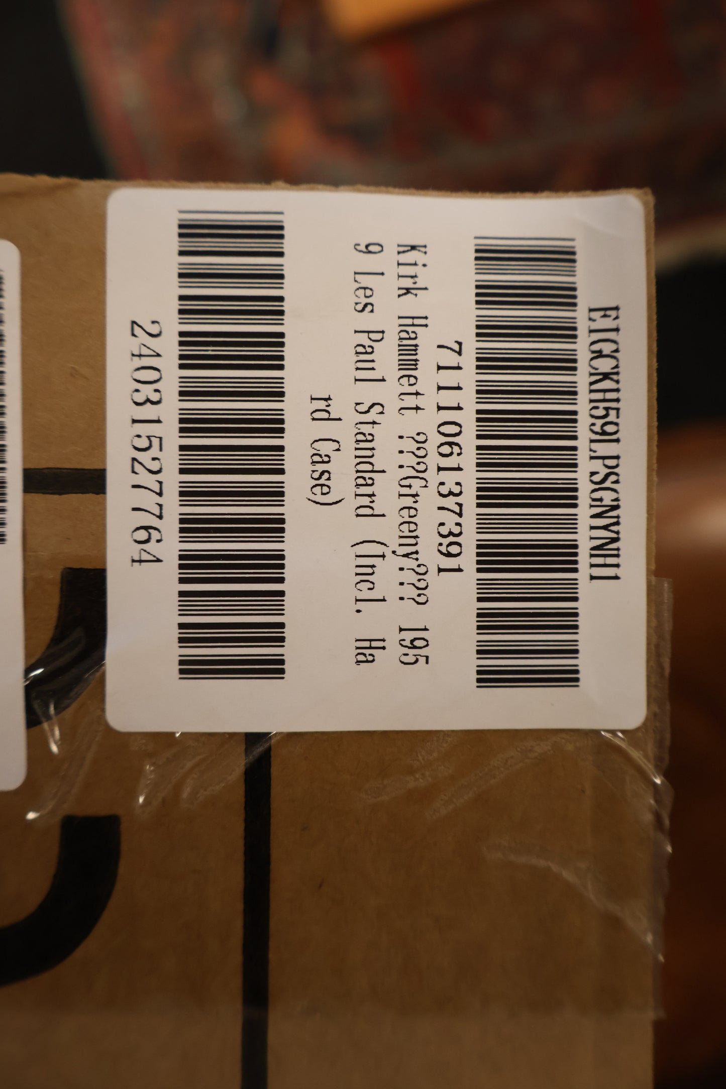 Epiphone Kirk Hammett “Greeny” 1959 Les Paul Standard (Incl. Hard Case)