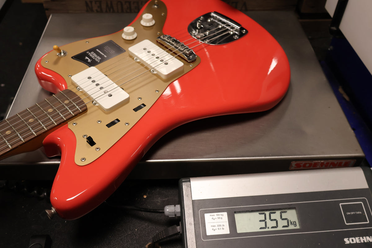 Fender Limited Edition Vintera II Road Worn '50s Jazzmaster Fiesta Red