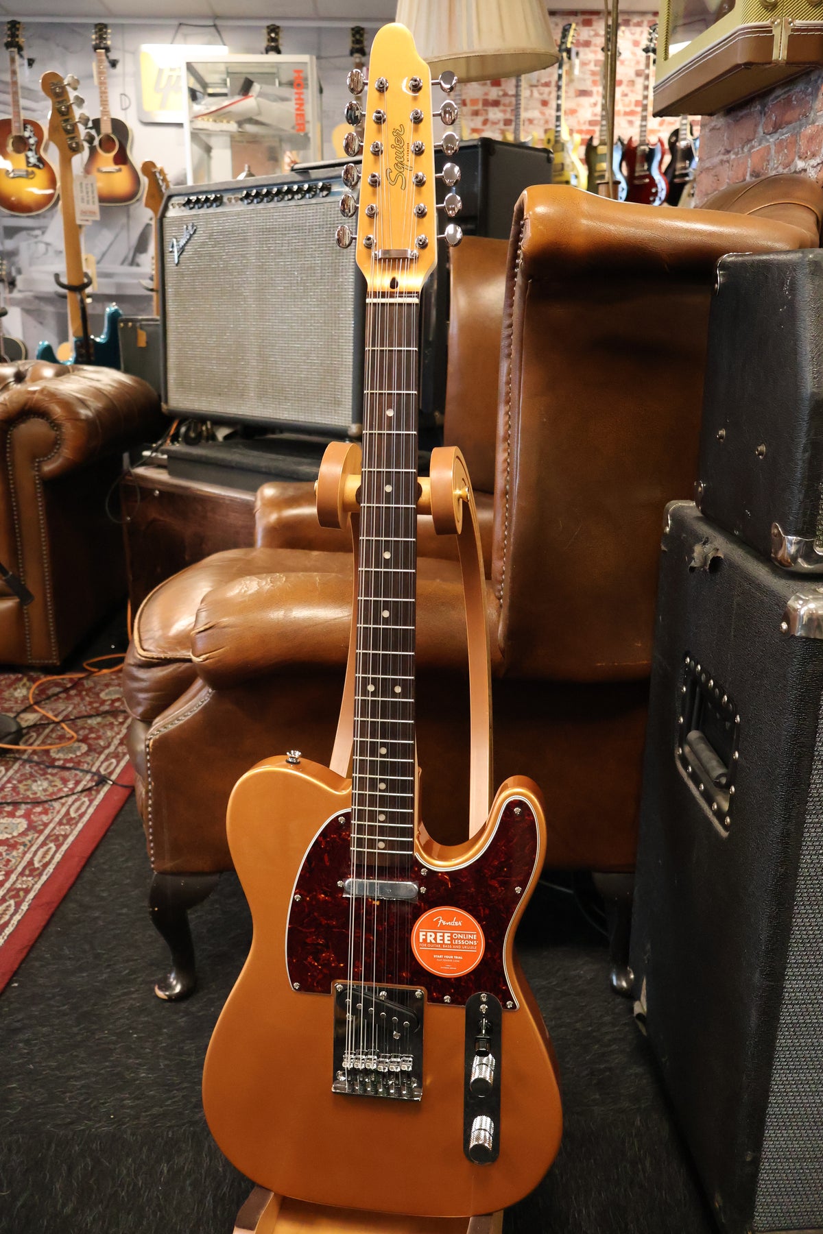 Squier Paranormal Troy Van Leeuwen Telecaster XII Copper