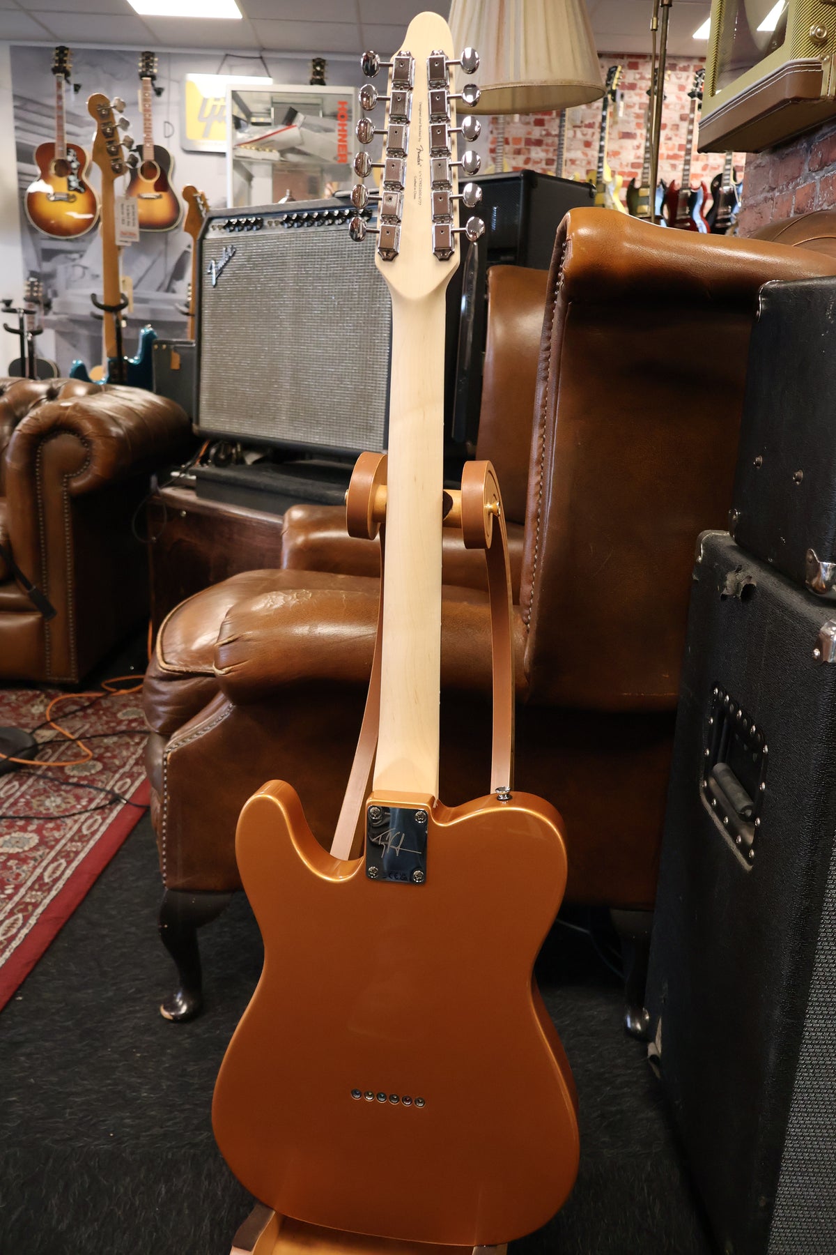 Squier Paranormal Troy Van Leeuwen Telecaster XII Copper