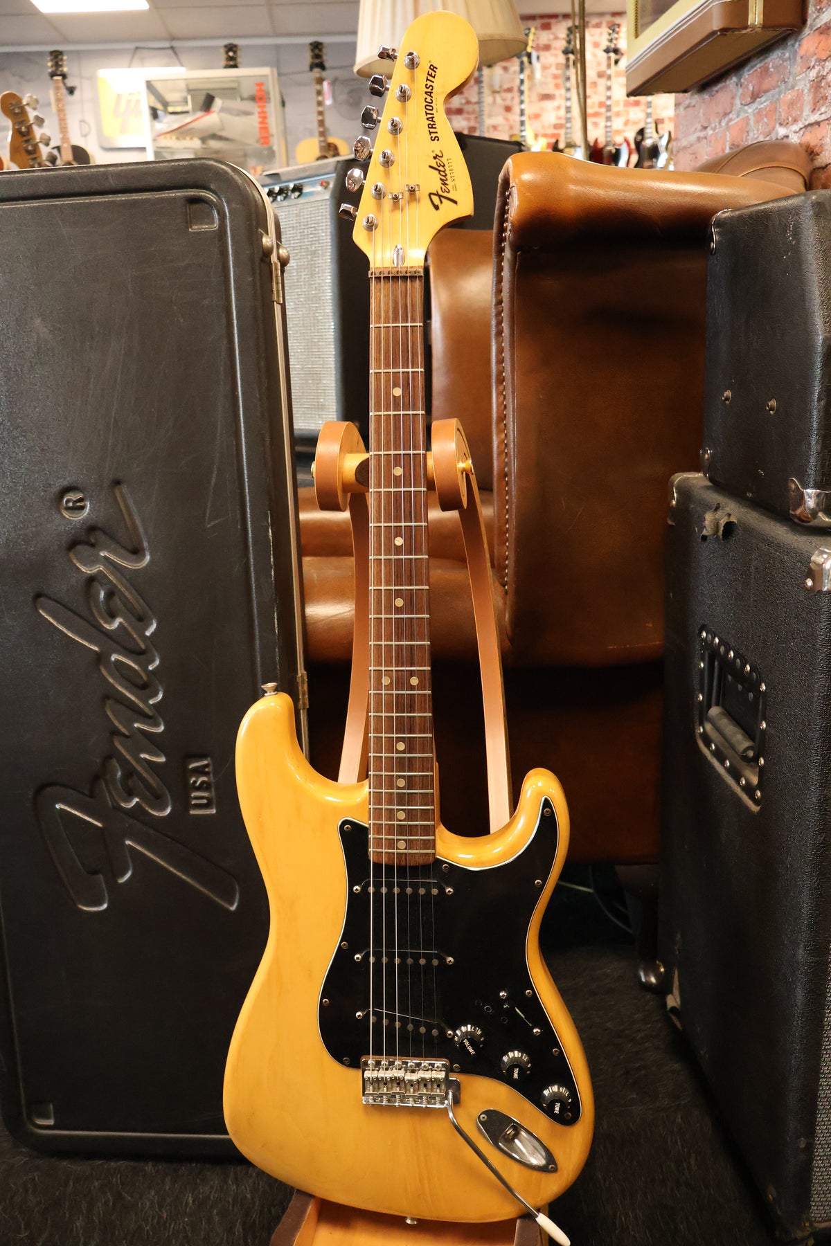 Fender 1977 Stratocaster Naturel OHSC
