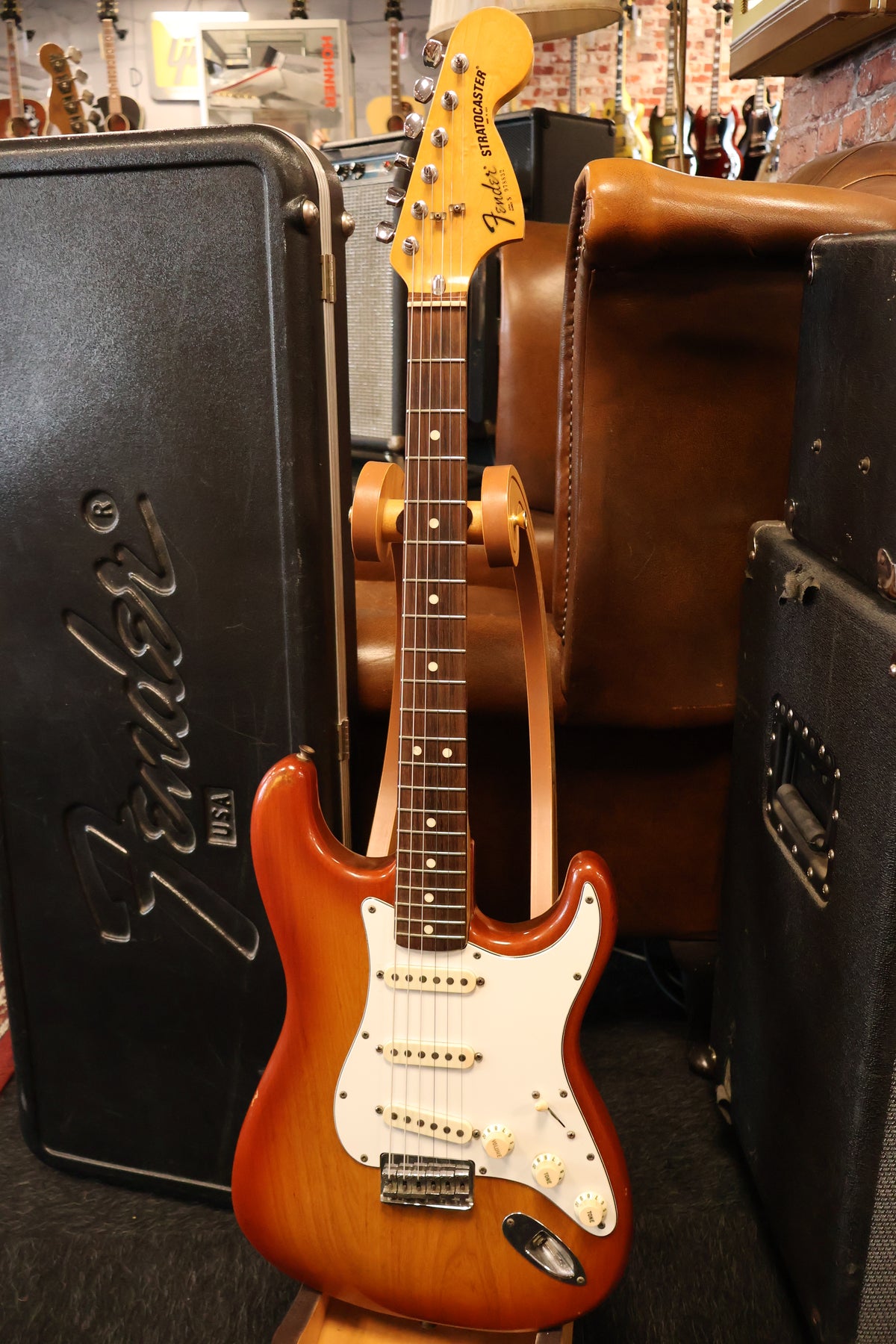 Fender 1979 Stratocaster Hardtail Sienna Sunburst OHSC