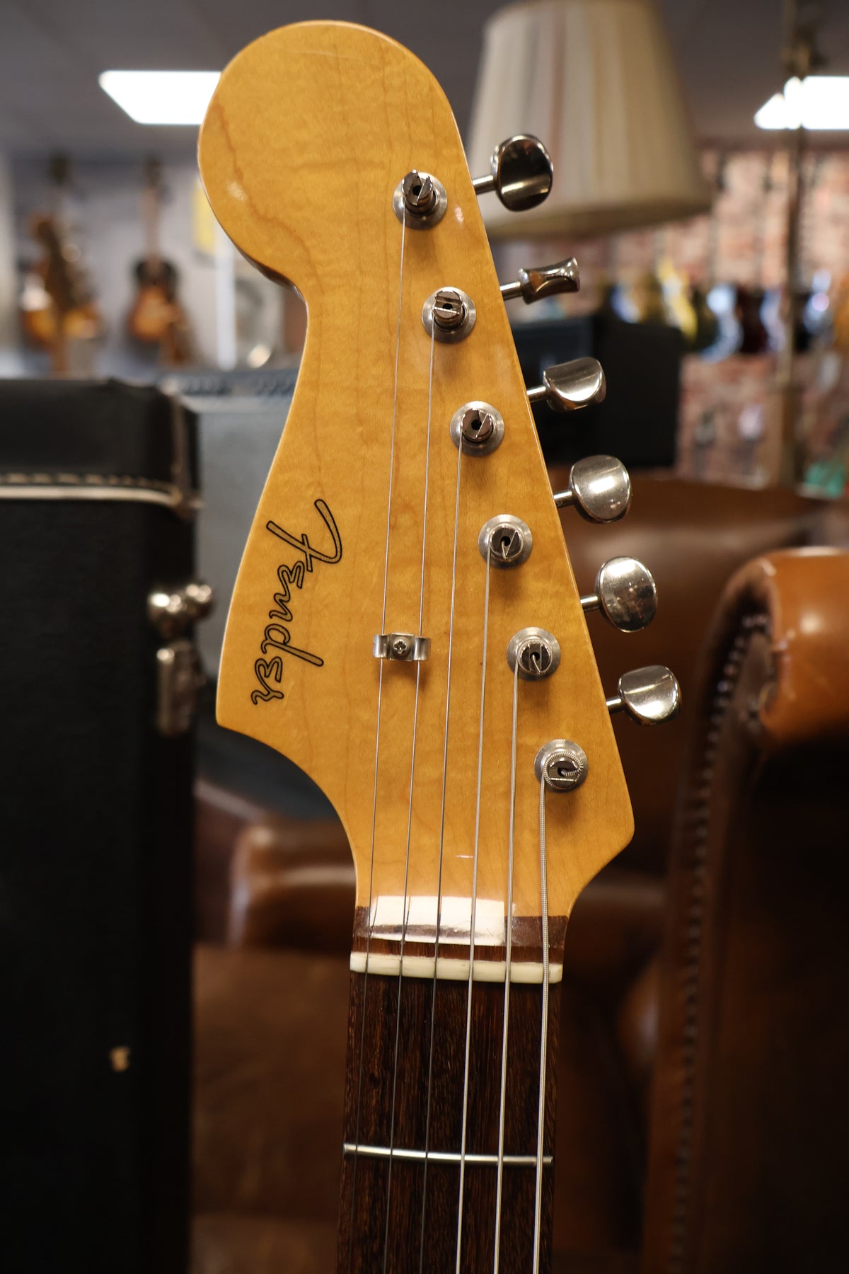 Fender 2016 Jazzmaster Lefty white blonde Japan (Used)