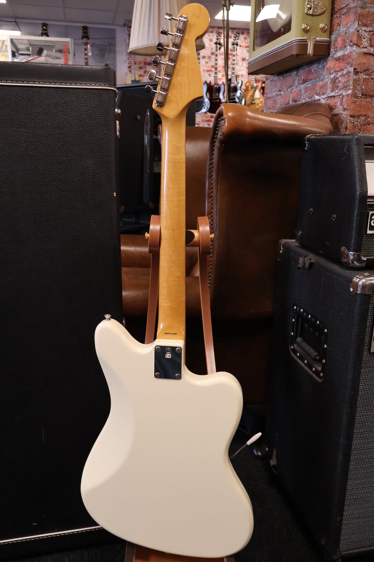 Fender 2016 Jazzmaster Lefty white blonde Japan (Used)