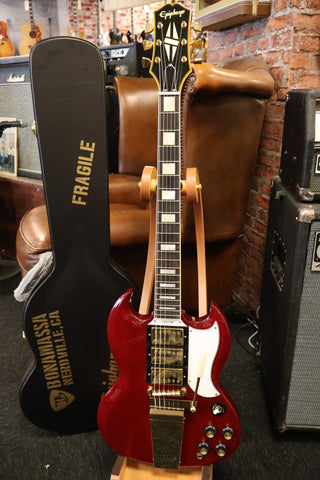 Epiphone Joe Bonamassa 1963 SG Custom Wine Red (Incl. Hard Case)