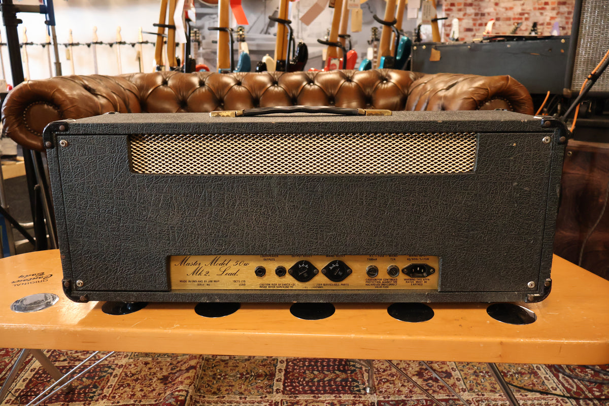Marshall JMP 2204 Master Model Mk2 Lead 50-Watt Guitar Amp Head 1980