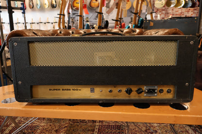 Marshall JMP 1992 Super Bass 2-Channel 100-Watt Head 70s
