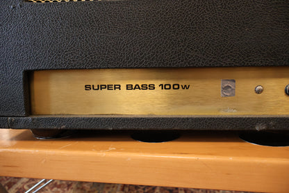 Marshall JMP 1992 Super Bass 2-Channel 100-Watt Head 70s