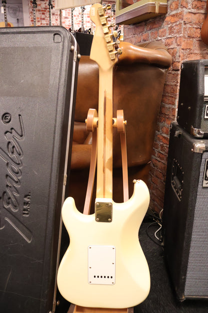 Fender 1980 The Strat Olympic White Gold Hardware OHSC