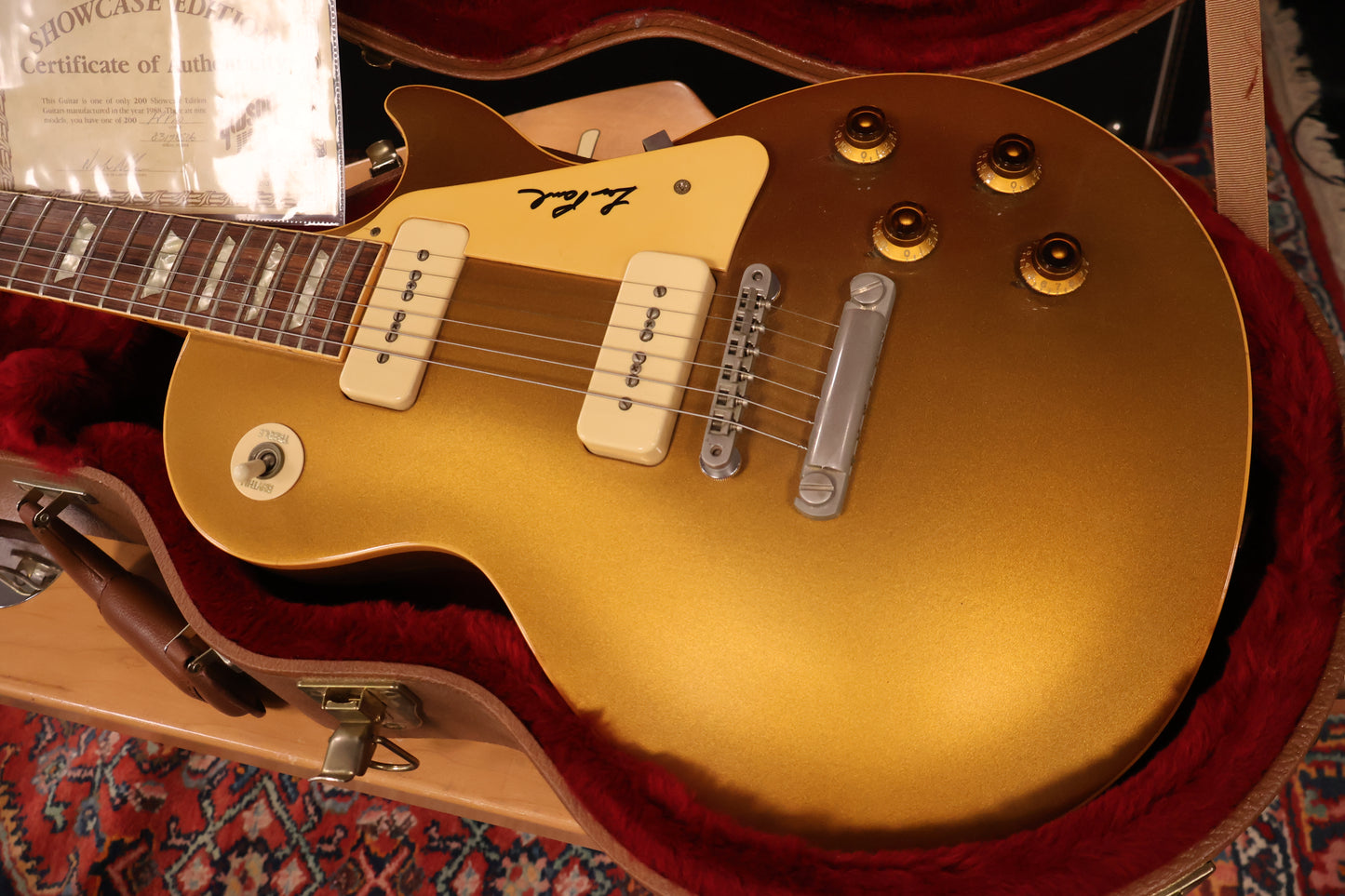 Gibson 1988 Goldtop Showcase Edition Pre Custom Shop