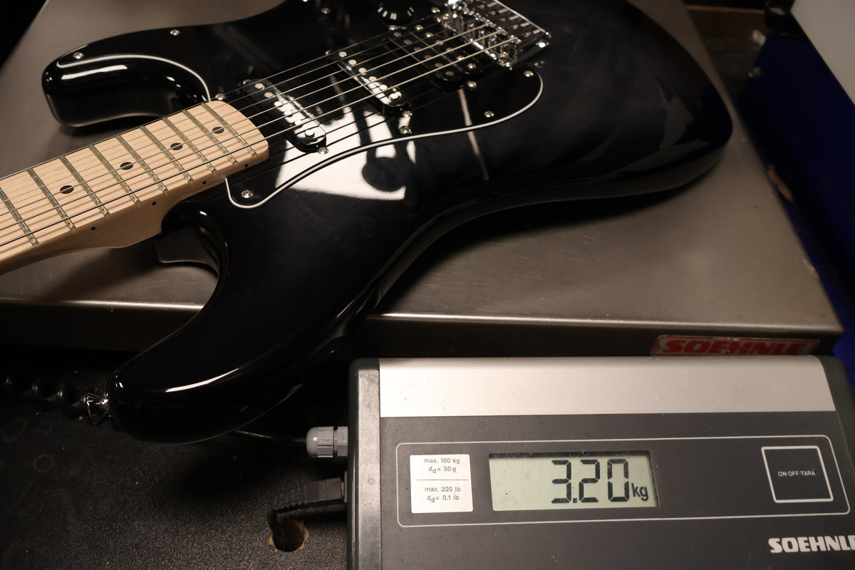 Squier Affinity Startocaster FMT HSS Black Burst (Used)