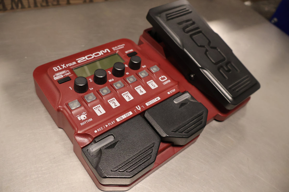 Zoom B1x Four Multi FX for Bass Guitar (Used)