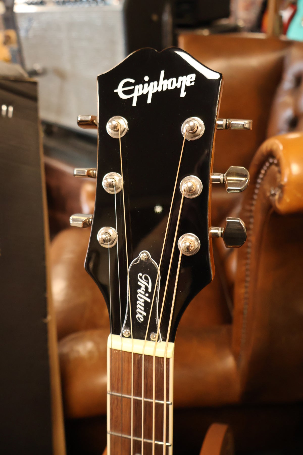 Epiphone Hummingbird Tribute Lefty Heritage Cherry Sunburst